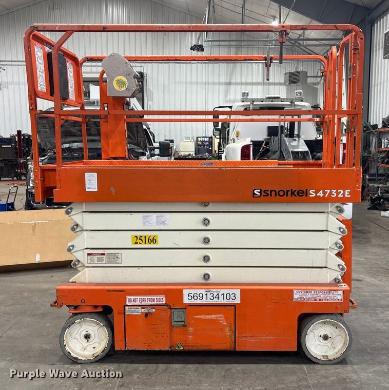 image for item DK0109 2020 Snorkel S4732E scissor lift
