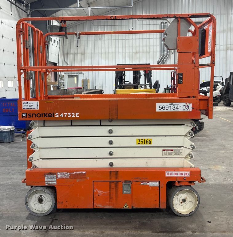 image for item DK0109 2020 Snorkel S4732E scissor lift