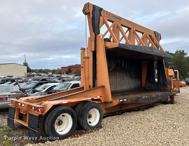 image for item DO2274 R.M. Johnson Model B E-Z Crusher car crusher trailer