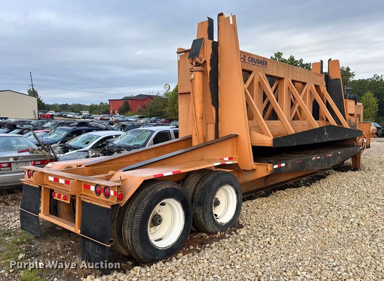 image for item DO2274 R.M. Johnson Model B E-Z Crusher car crusher trailer