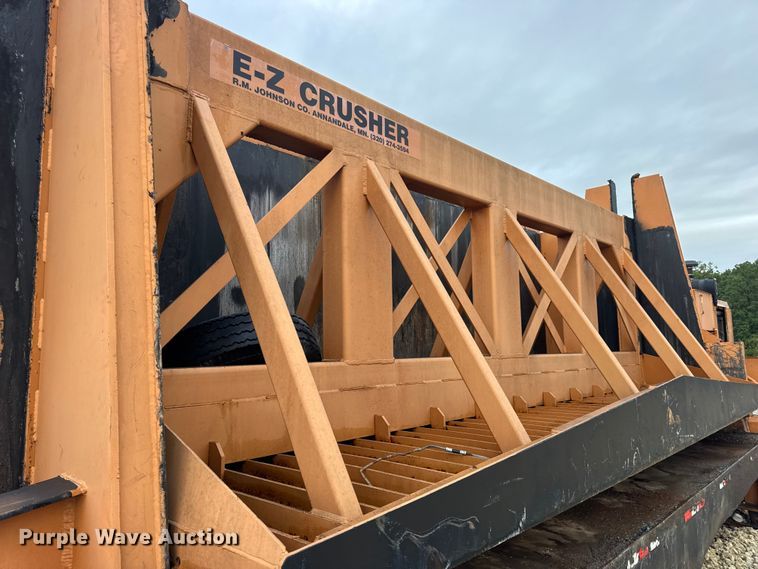 image for item DO2274 R.M. Johnson Model B E-Z Crusher car crusher trailer