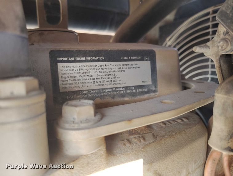 image for item DP5096 1999 Ingersoll Rand SD-40D single drum vibratory roller