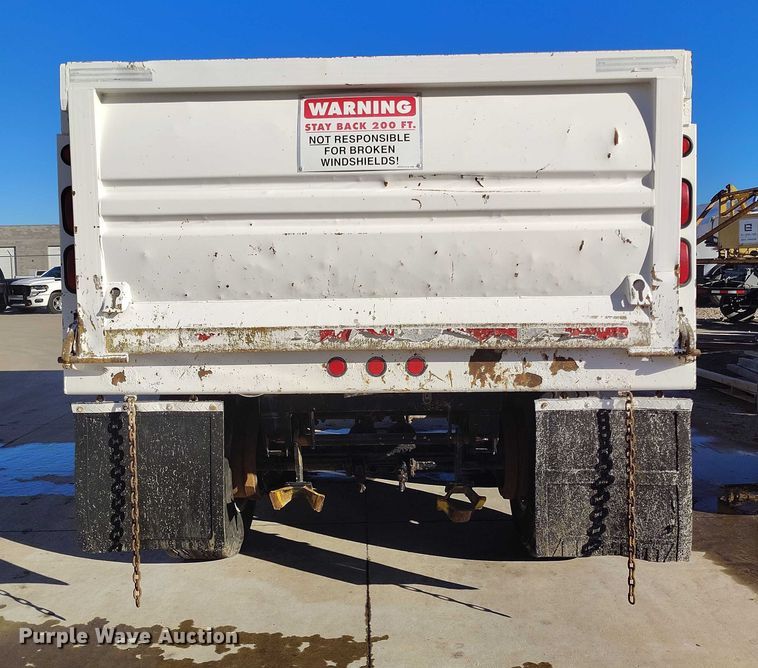 image for item DP5099 2006 Clement 3AT1511 end dump pup trailer