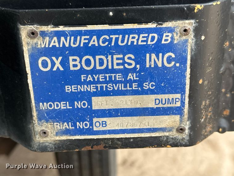 image for item DP8907 2007 Mack CTP713 dump truck