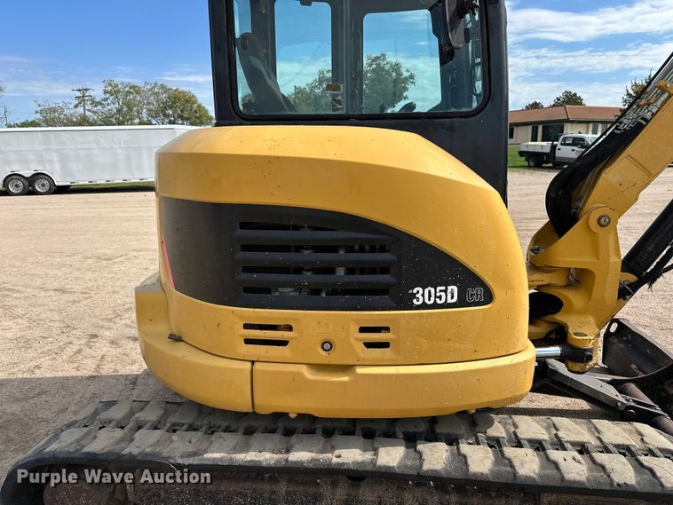 image for item DP8908 2011 Caterpillar 305D CR mini excavator