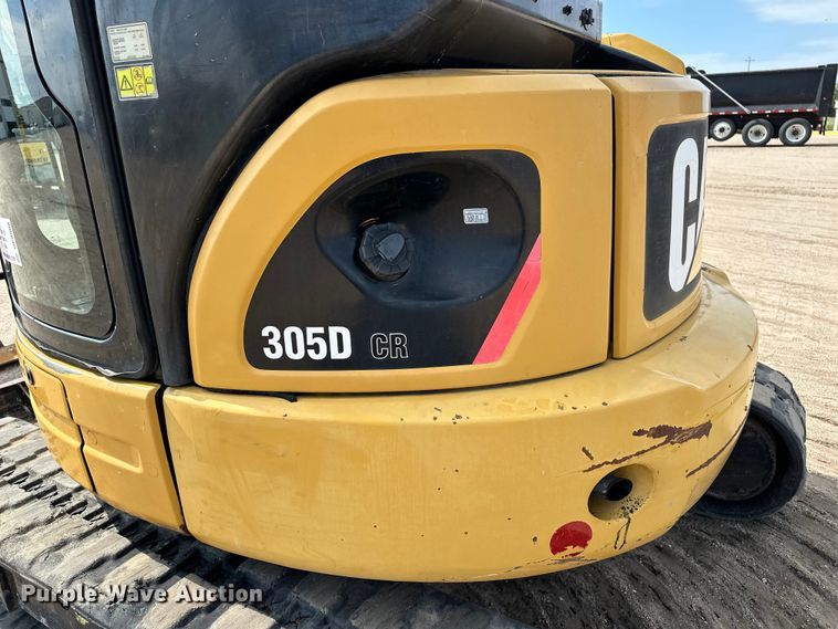 image for item DP8908 2011 Caterpillar 305D CR mini excavator