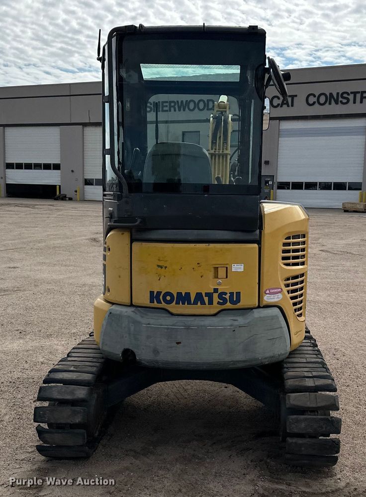 image for item DP8909 2008 Komatsu PC35MR-3 mini excavator