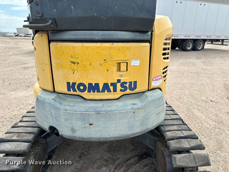 image for item DP8909 2008 Komatsu PC35MR-3 mini excavator