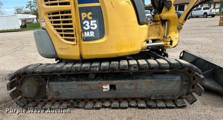 image for item DP8909 2008 Komatsu PC35MR-3 mini excavator