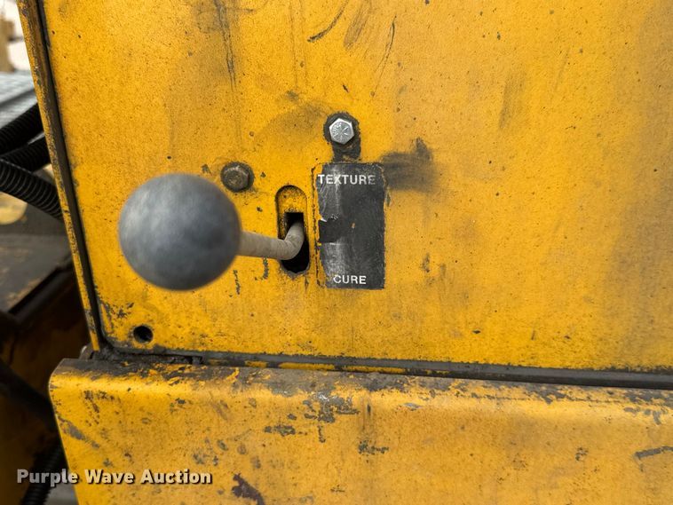 image for item DP8915 1988 Gomaco TC600 texture curing machine