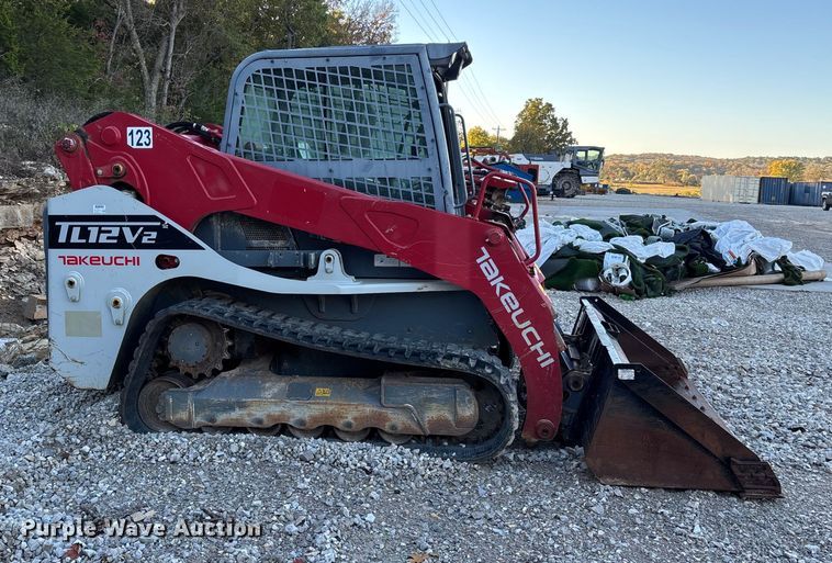 image for item DU1485 2021 Takeuchi TL12V2 tracked skid steer loader