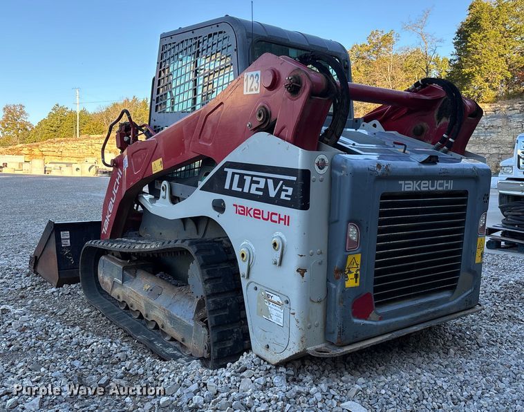 image for item DU1485 2021 Takeuchi TL12V2 tracked skid steer loader