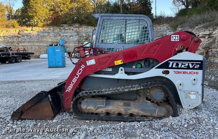 image for item DU1485 2021 Takeuchi TL12V2 tracked skid steer loader