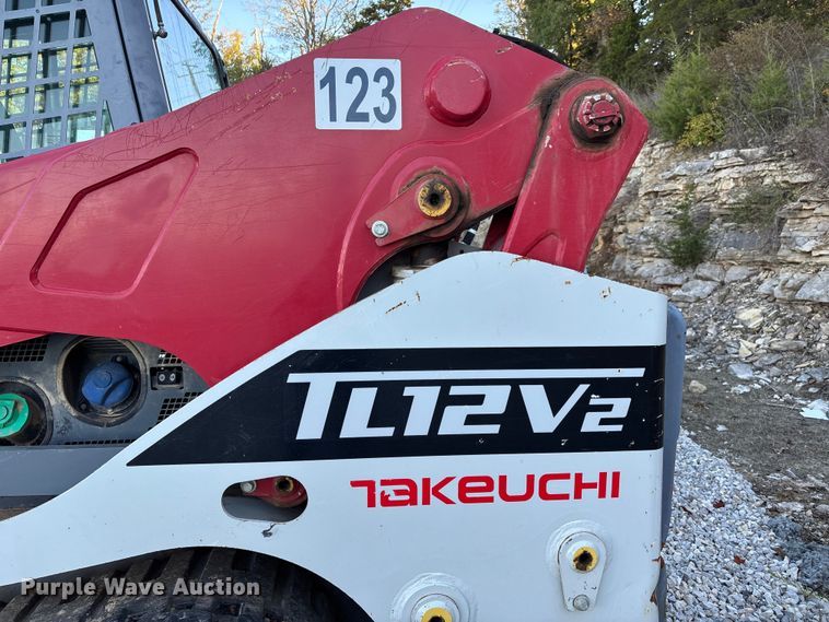 image for item DU1485 2021 Takeuchi TL12V2 tracked skid steer loader