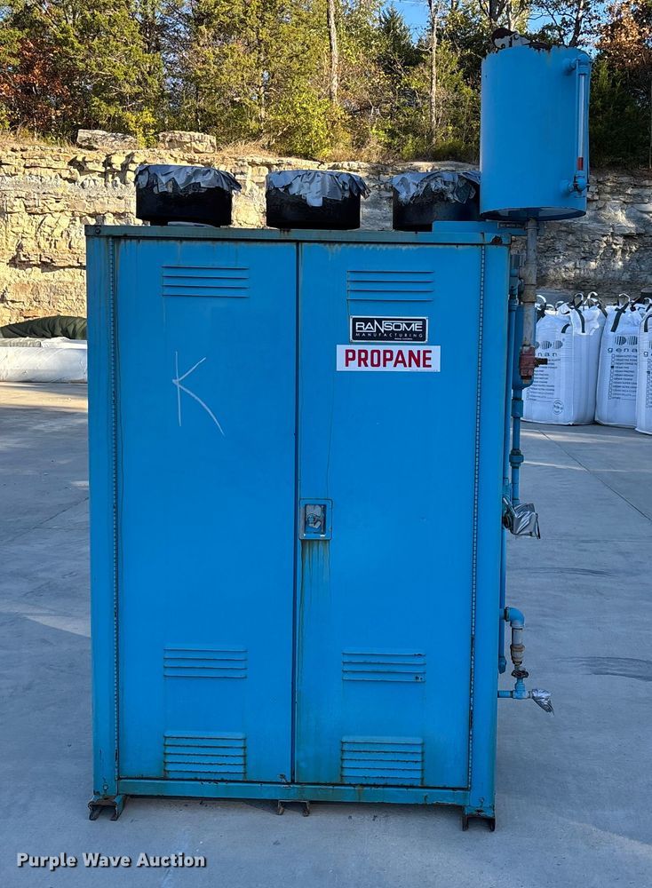 image for item DU1489 2008 Ransome Manufacturing RW 540 EI LP gas vaporizer