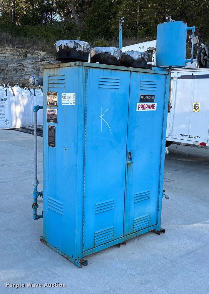 image for item DU1489 2008 Ransome Manufacturing RW 540 EI LP gas vaporizer