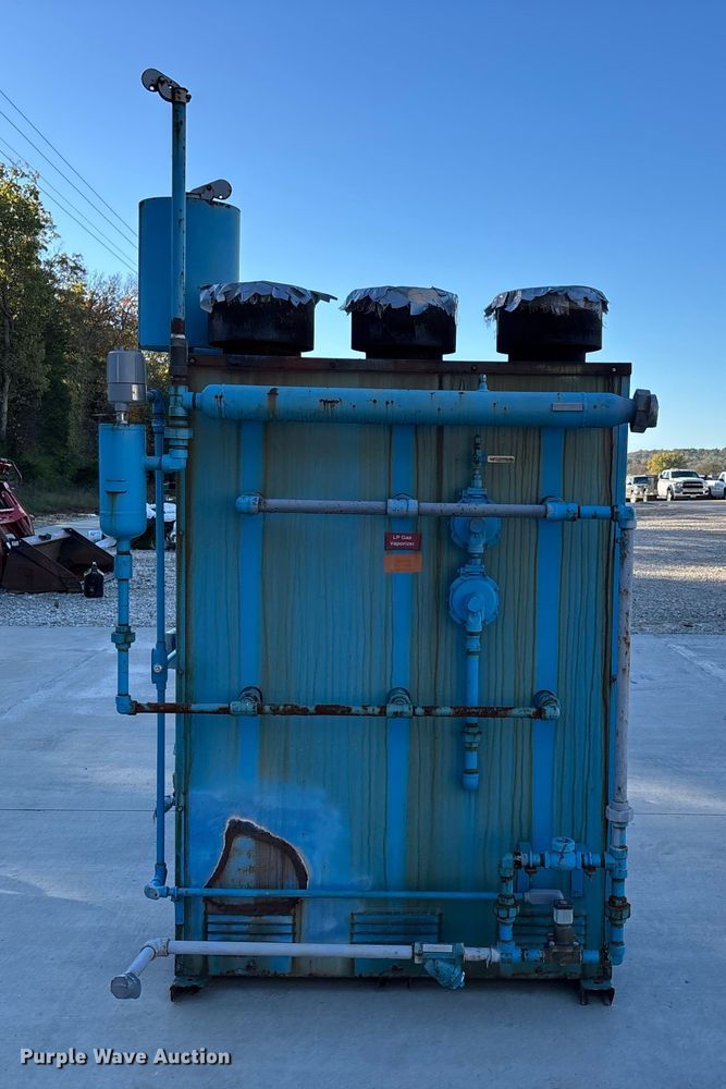 image for item DU1489 2008 Ransome Manufacturing RW 540 EI LP gas vaporizer