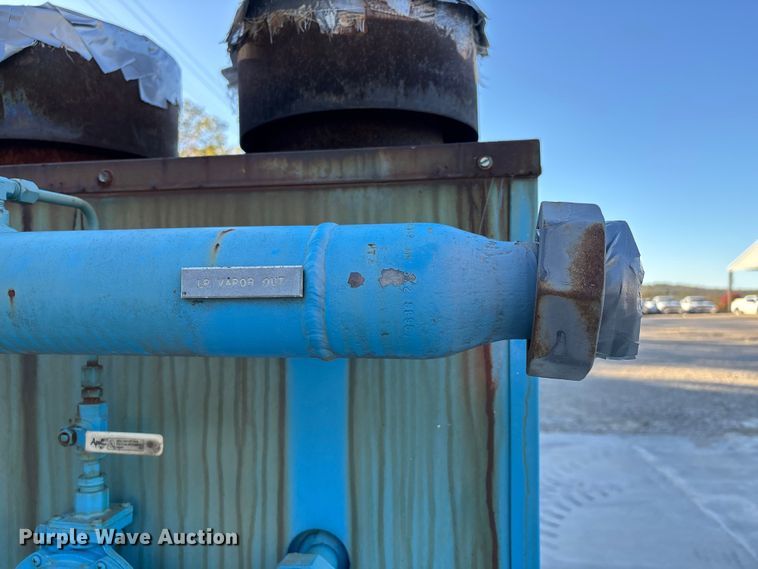 image for item DU1489 2008 Ransome Manufacturing RW 540 EI LP gas vaporizer