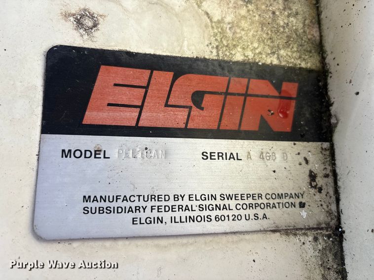 image for item DU1492 Elgin Pelican HH sweeper
