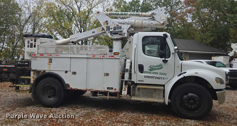 CAMIóN CON CANASTILLA 2008 FREIGHTLINER ALTEC