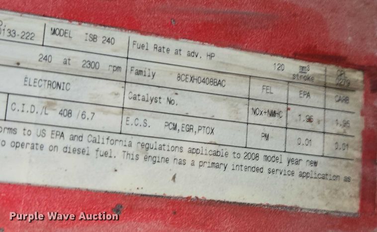 image for item DU2515 2008 Freightliner Business Class M2 bucket truck