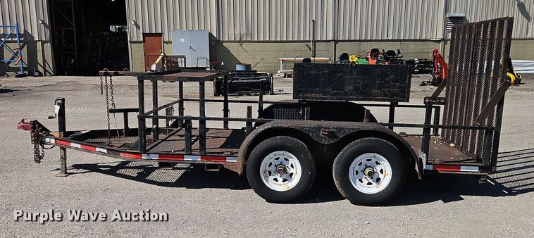 image for item DU3563 2008 Prohauler D612RTSD utility trailer