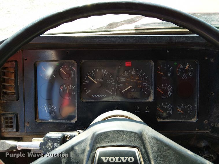 image for item DU3649 1997 Volvo WG dump truck