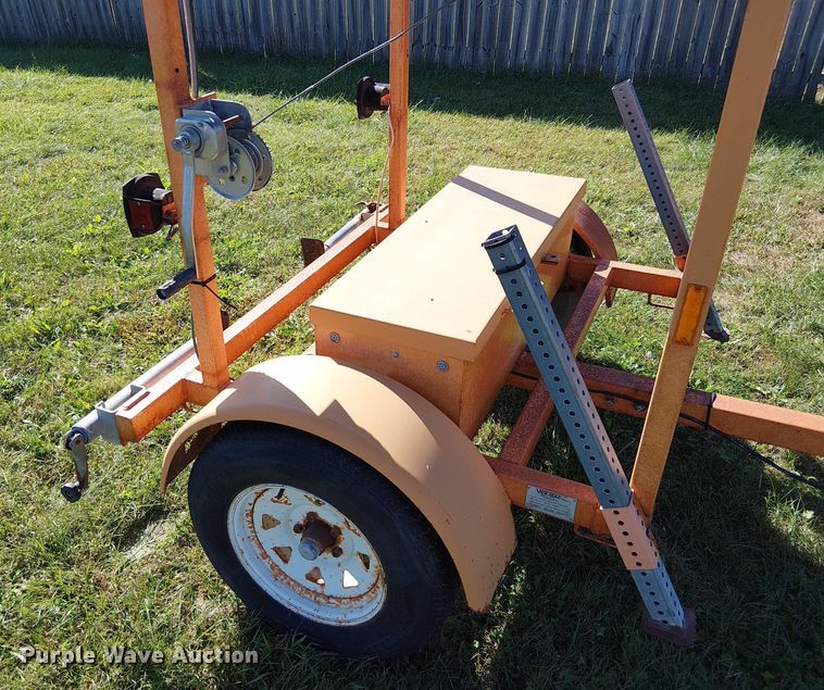 image for item DU3657 Ver-Mac ST-4825  arrow board trailer 