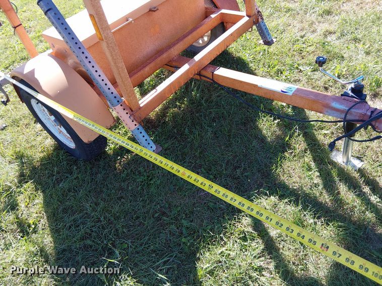 image for item DU3657 Ver-Mac ST-4825  arrow board trailer 