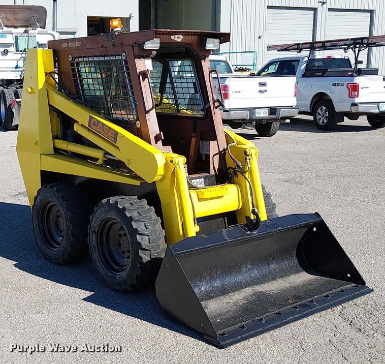 image for item DU3663 1994 Case 1838 skid steer loader