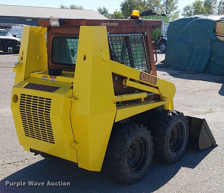 image for item DU3663 1994 Case 1838 skid steer loader