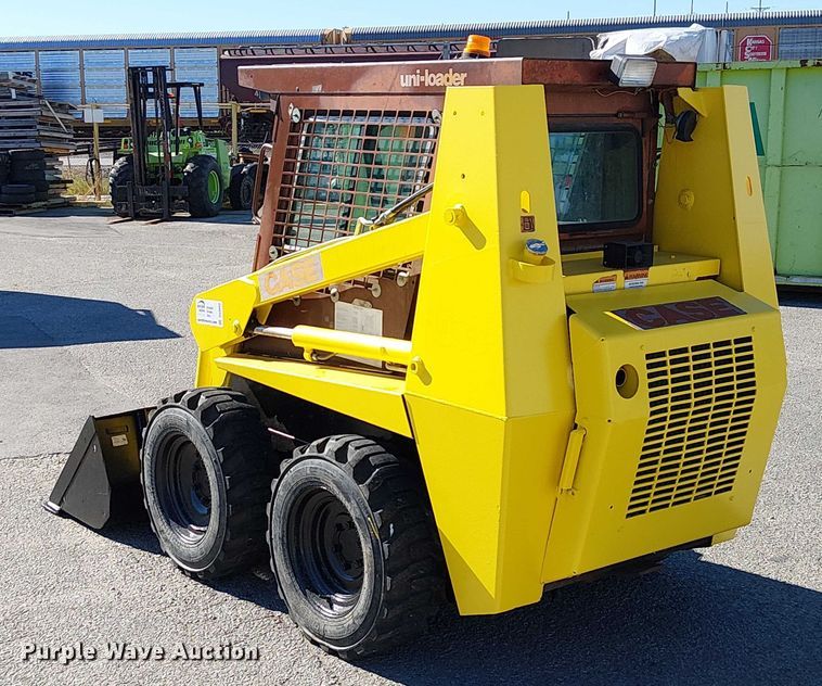 image for item DU3663 1994 Case 1838 skid steer loader