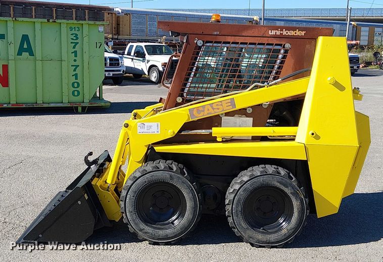 image for item DU3663 1994 Case 1838 skid steer loader