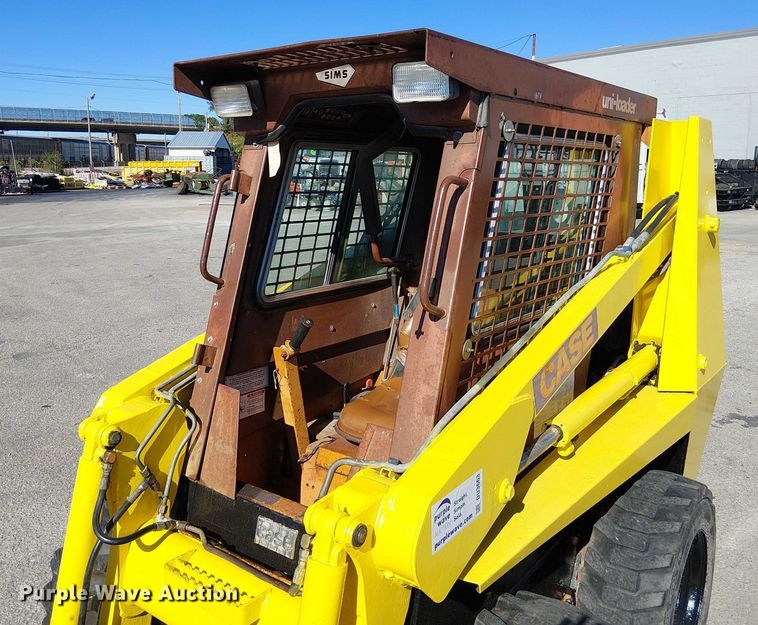 image for item DU3663 1994 Case 1838 skid steer loader