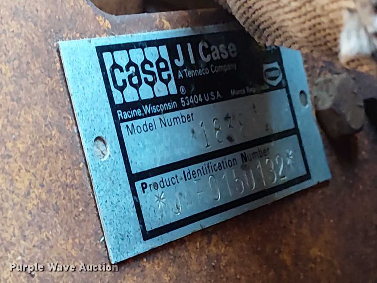 image for item DU3663 1994 Case 1838 skid steer loader