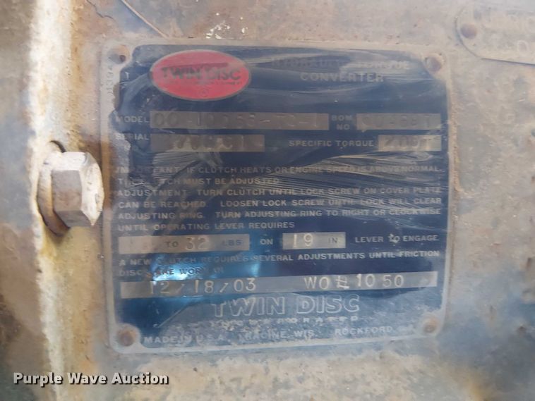 image for item DU3677 1967 American 5299 crane