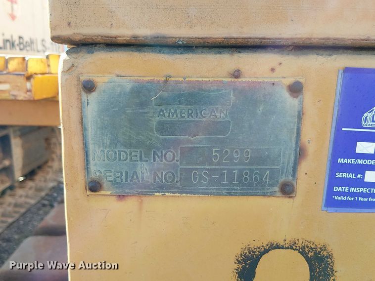 image for item DU3677 1967 American 5299 crane