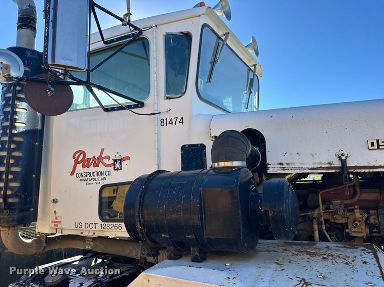 image for item DW4307 1981 Oshkosh truck cab and chassis