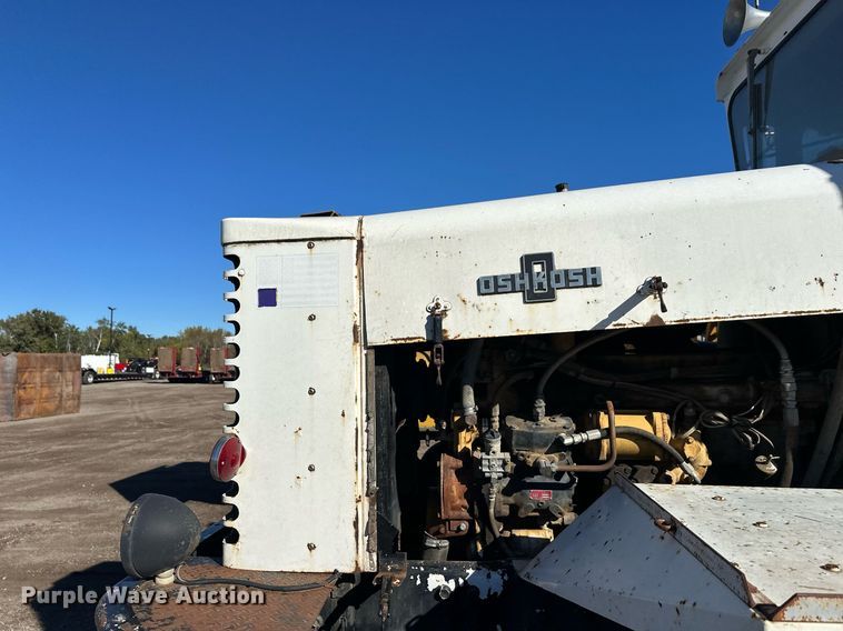 image for item DW4307 1981 Oshkosh truck cab and chassis