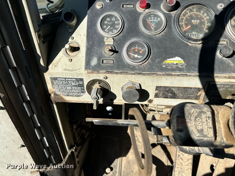 image for item DW4307 1981 Oshkosh truck cab and chassis