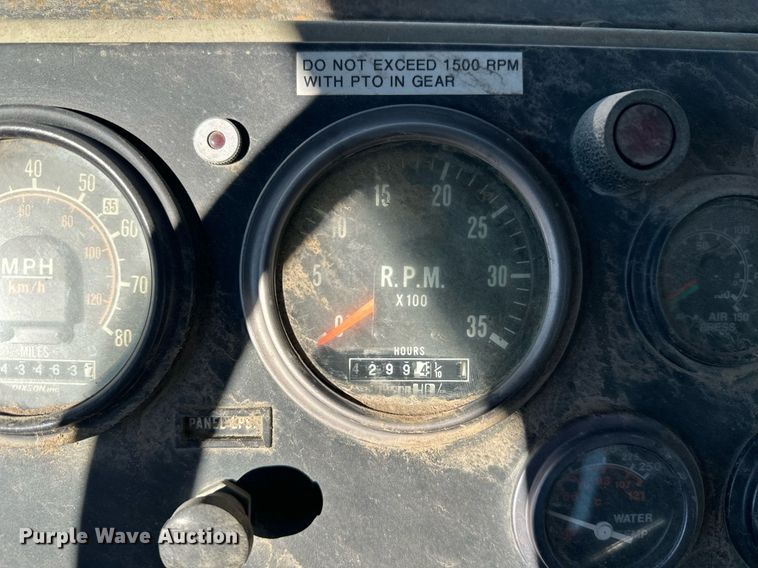 image for item DW4307 1981 Oshkosh truck cab and chassis