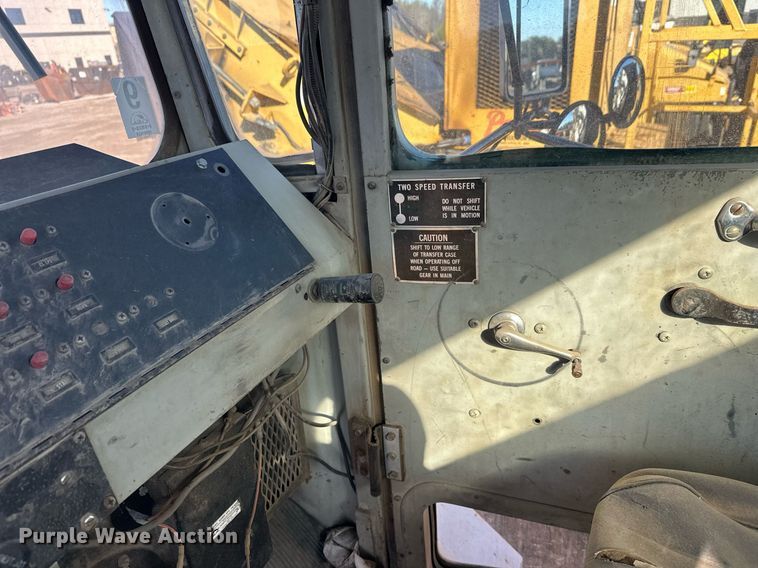 image for item DW4307 1981 Oshkosh truck cab and chassis