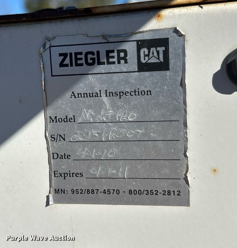 image for item DW4308 Allmand Night Pro light plant