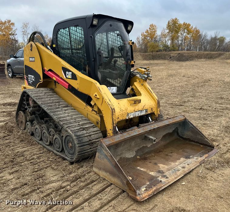 MINI CARGADOR SOBRE ORUGAS 2013 CATERPILLAR 277C2