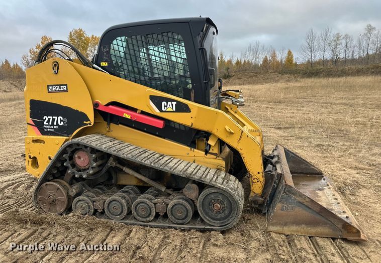 MINI CARGADOR SOBRE ORUGAS 2013 CATERPILLAR 277C2