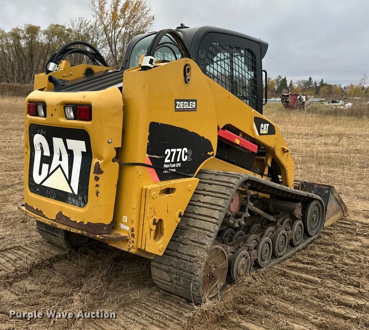 MINI CARGADOR SOBRE ORUGAS 2013 CATERPILLAR 277C2