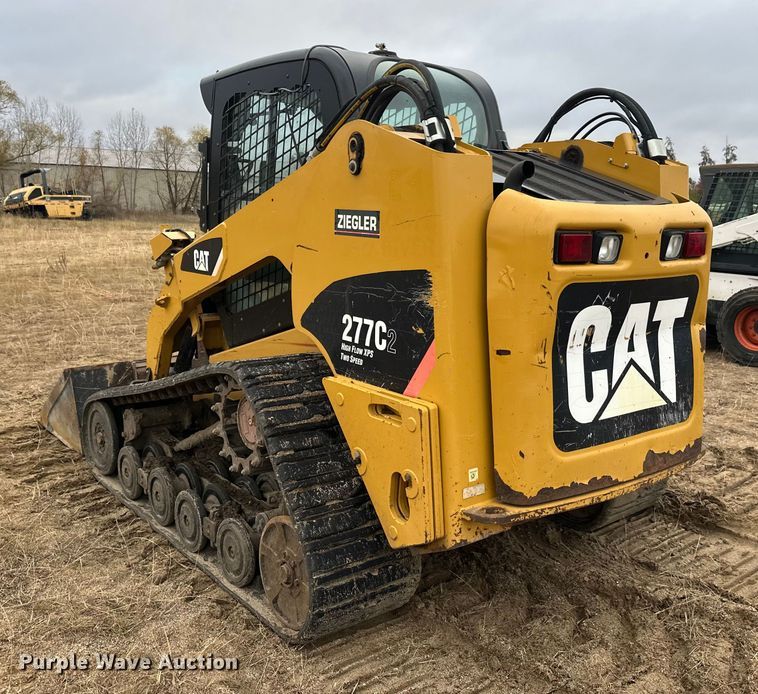 image for item DW4316 2013 Caterpillar 277C2 tracked skid steer loader