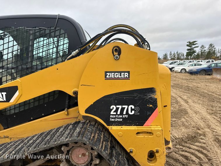image for item DW4316 2013 Caterpillar 277C2 tracked skid steer loader