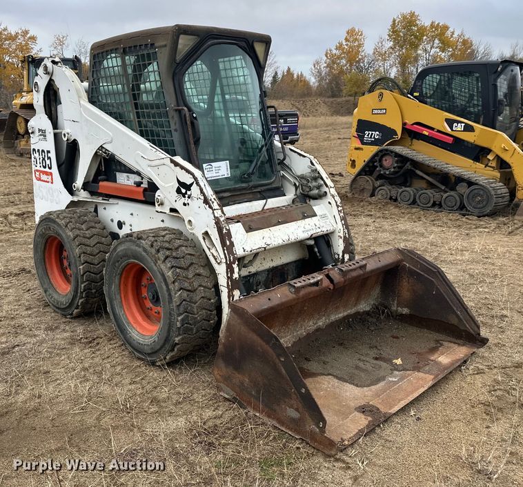 MINI CARGADOR SOBRE RUEDAS 2006 BOBCAT S185