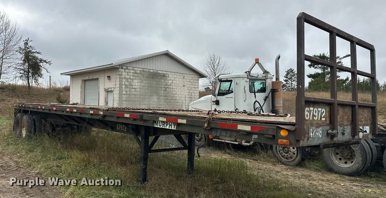 image for item DW4327 1978 Mono flatbed trailer